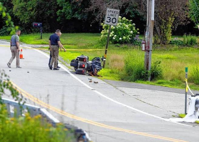 Accident in Gilford NH today