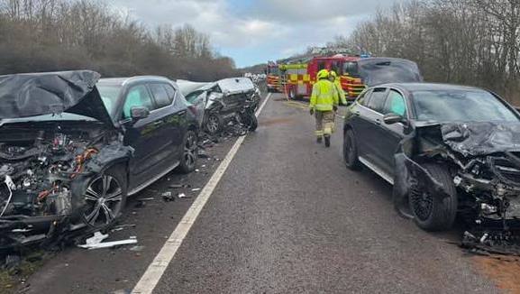 A42 Accident Today