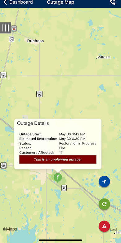 Brookings SD Power Outage Today
